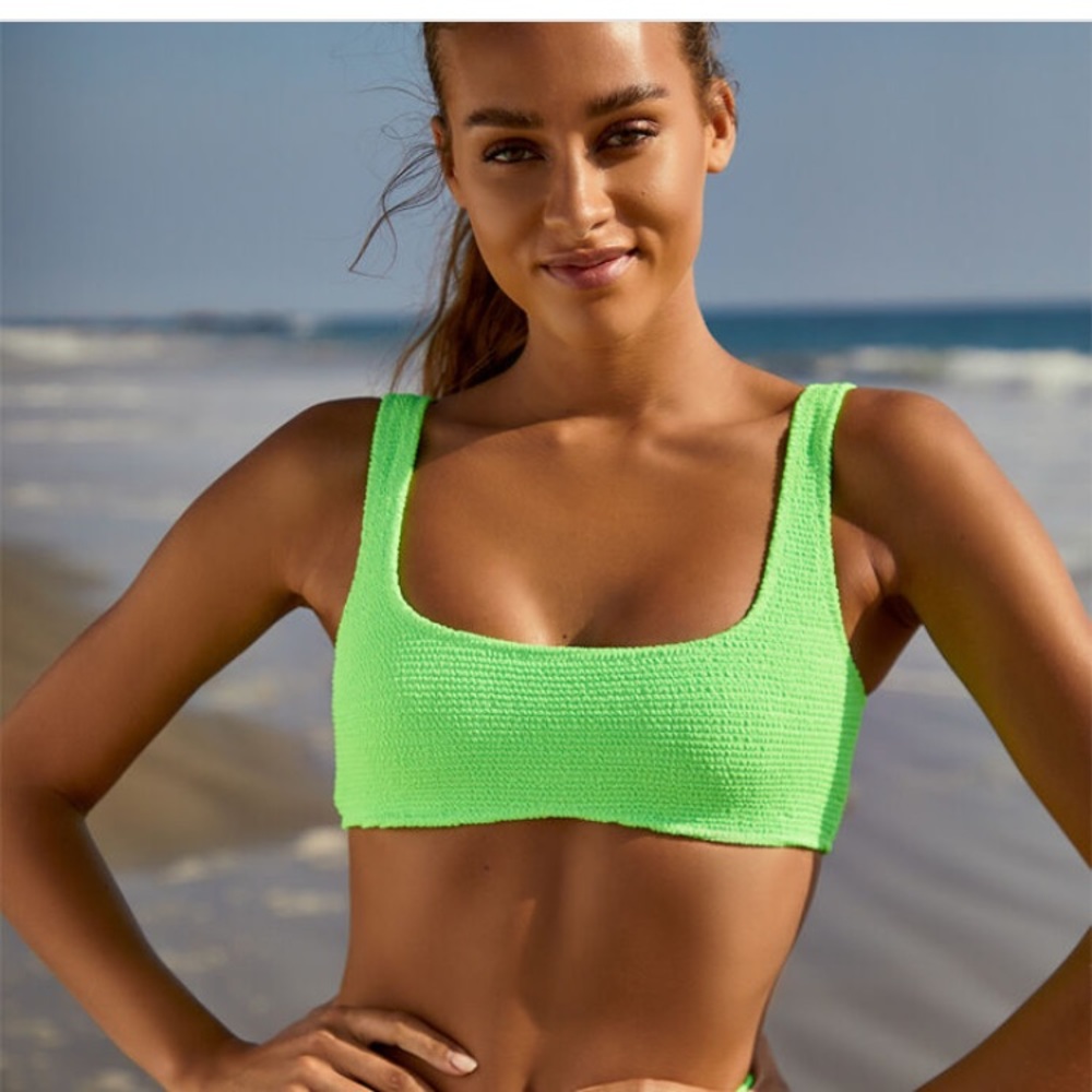 PacSun LA hearts bikini top